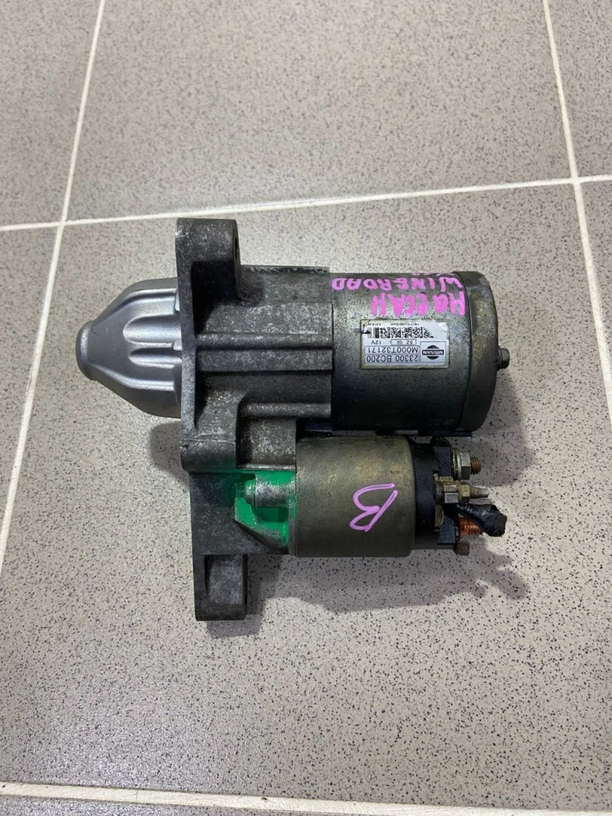 Стартер Nissan Wingroad Y12 (2005—2018)