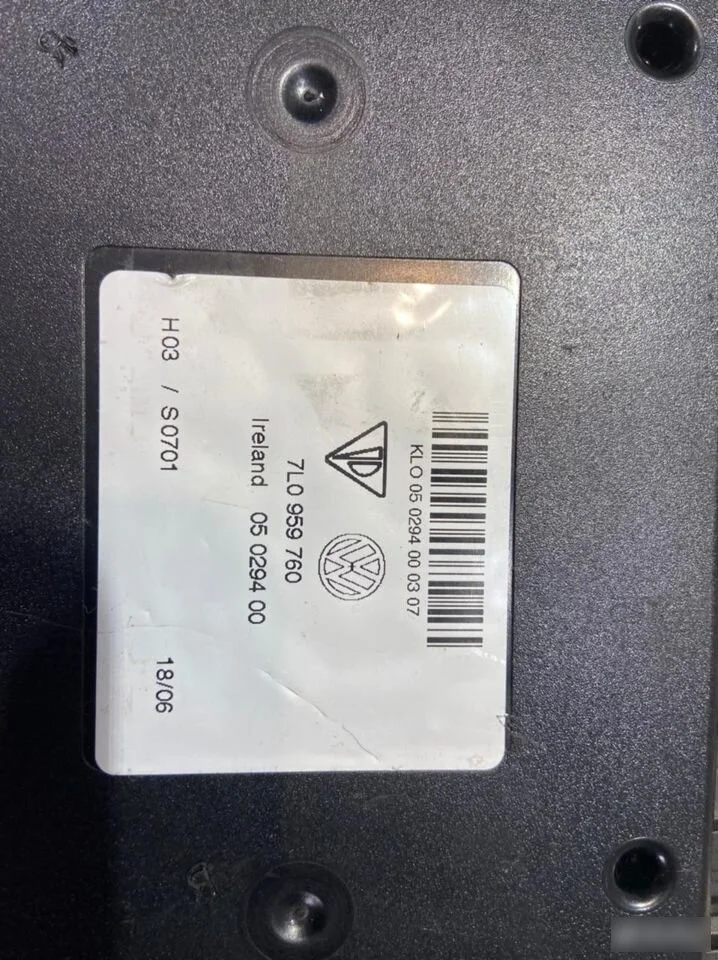 блок сидений Porsche Cayenne I (2002—2007)