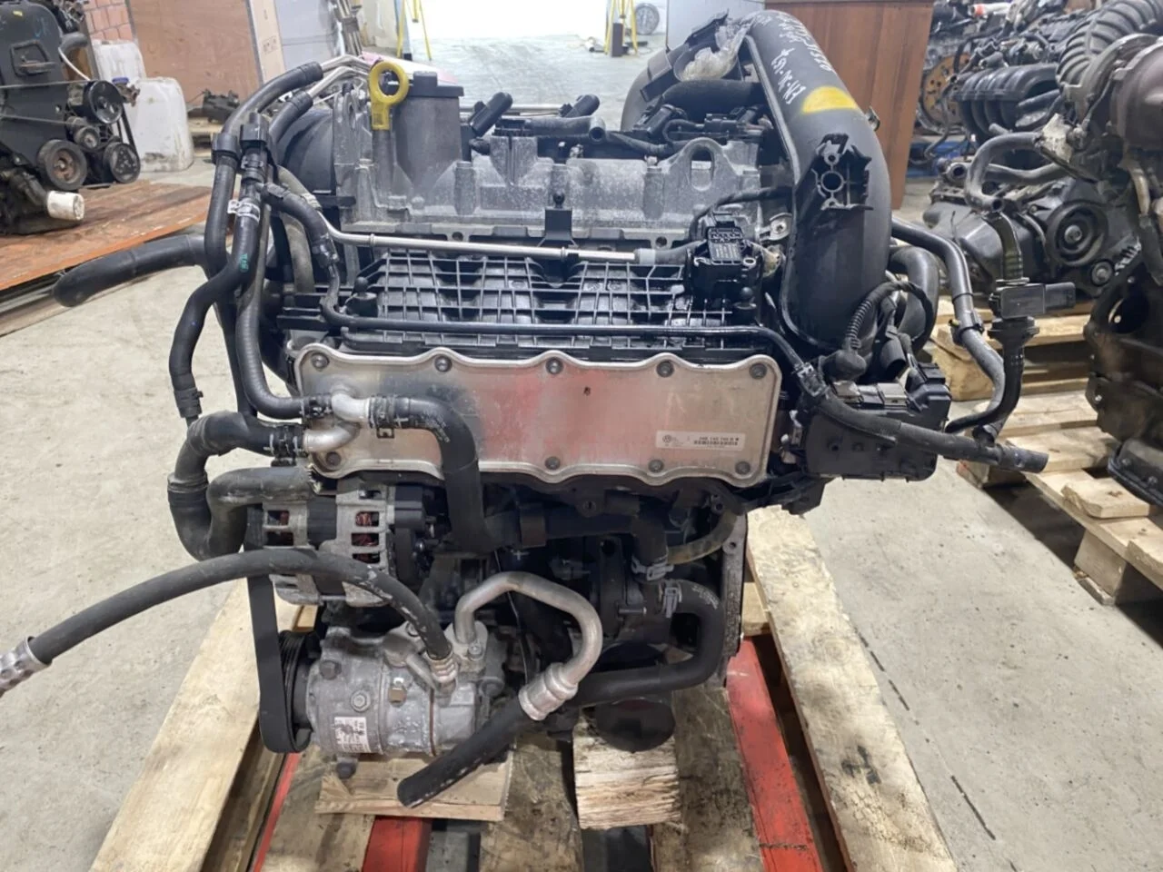 Двигатель CZC на Volkswagen Polo 1.4 л. 125 л/с В сборе тестирован