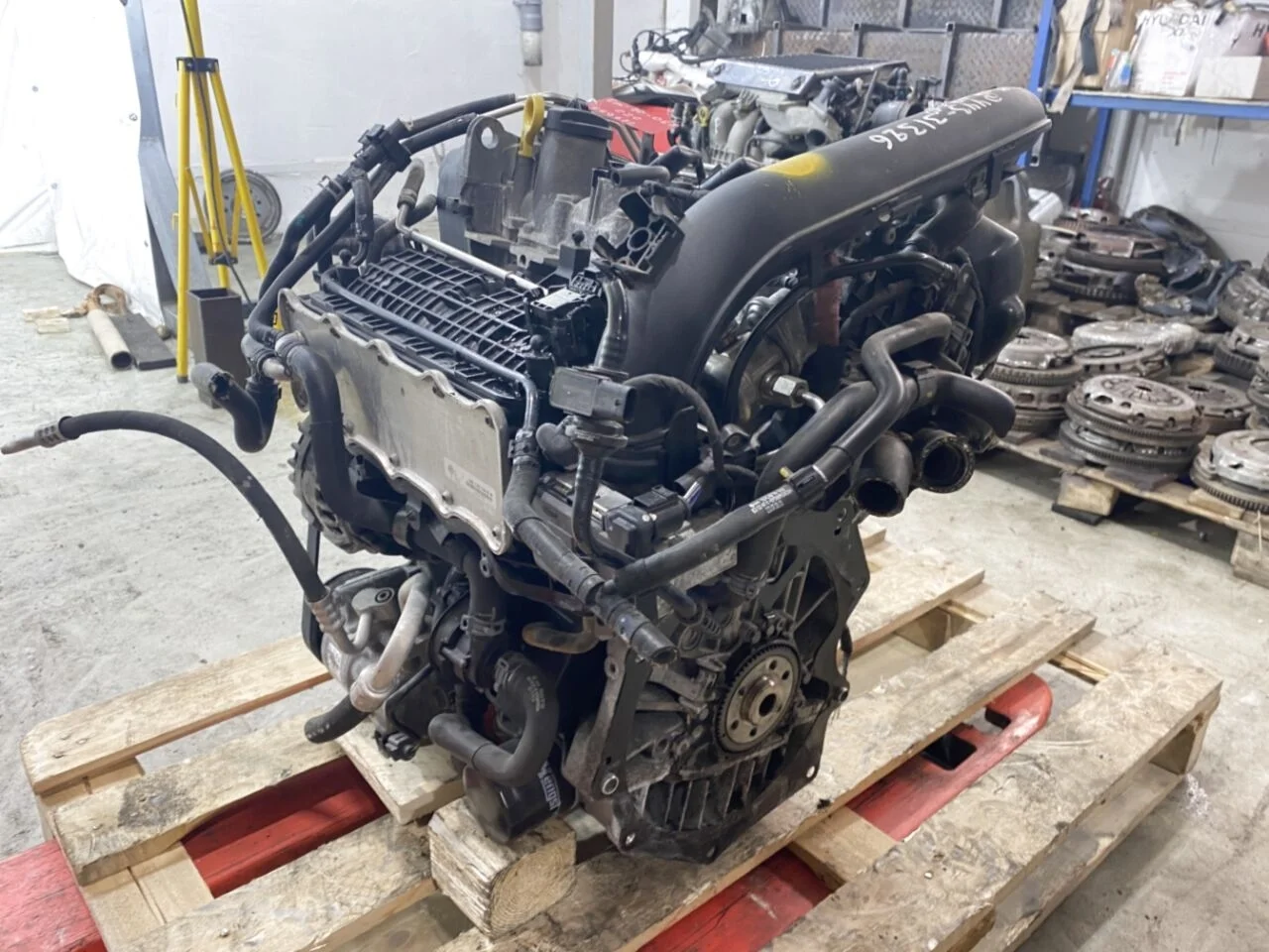 Двигатель CZC на Skoda Superb 1.4 л 125 л.с В сборе тестирован