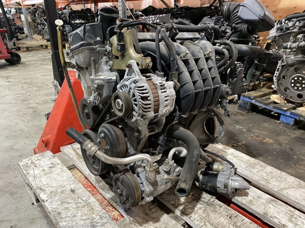 Двигатель 4A91 на Mitsubishi Lancer X 1.5 л. 102-109 лс В сборе мин пробег