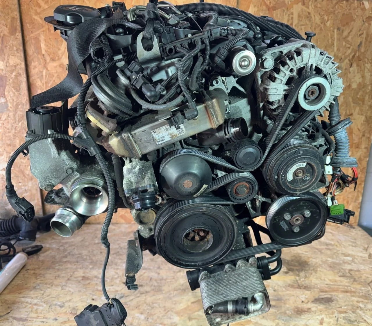 Двигатель N47D20A BMW 5 E60/E61 2.0 Дизель