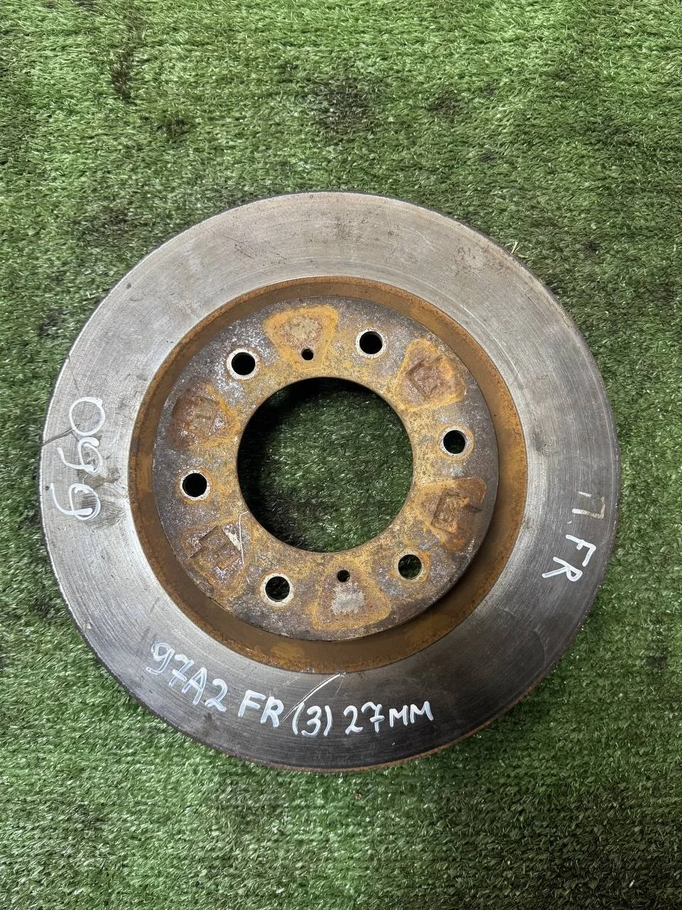 Б.у. диск тормозной MITSUBISHI PAJERO V97W MITSUBISHI PAJERO V97W 3.8 2009