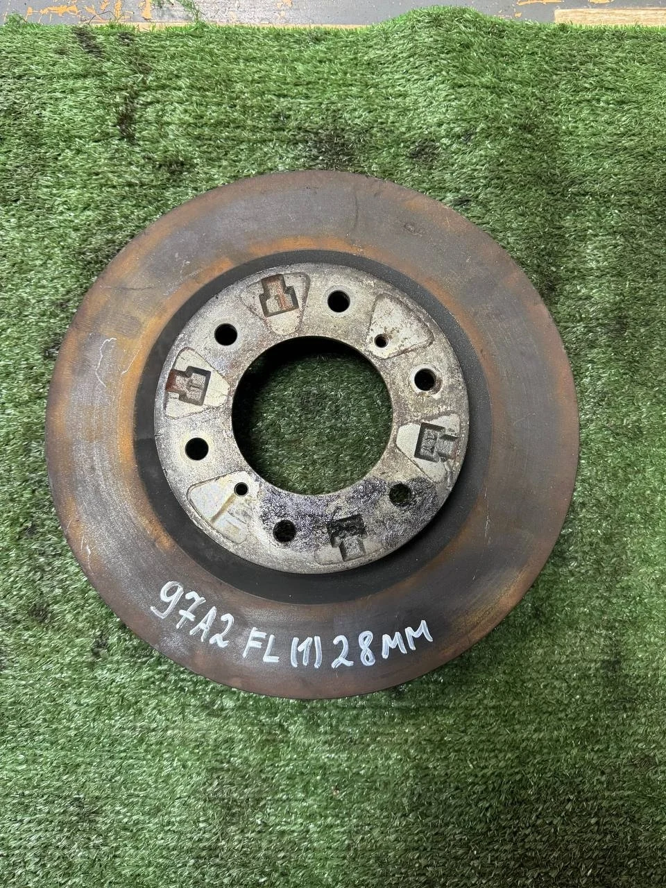 Б.у. диск тормозной MITSUBISHI PAJERO V97W MITSUBISHI PAJERO V97W 3.8 2009