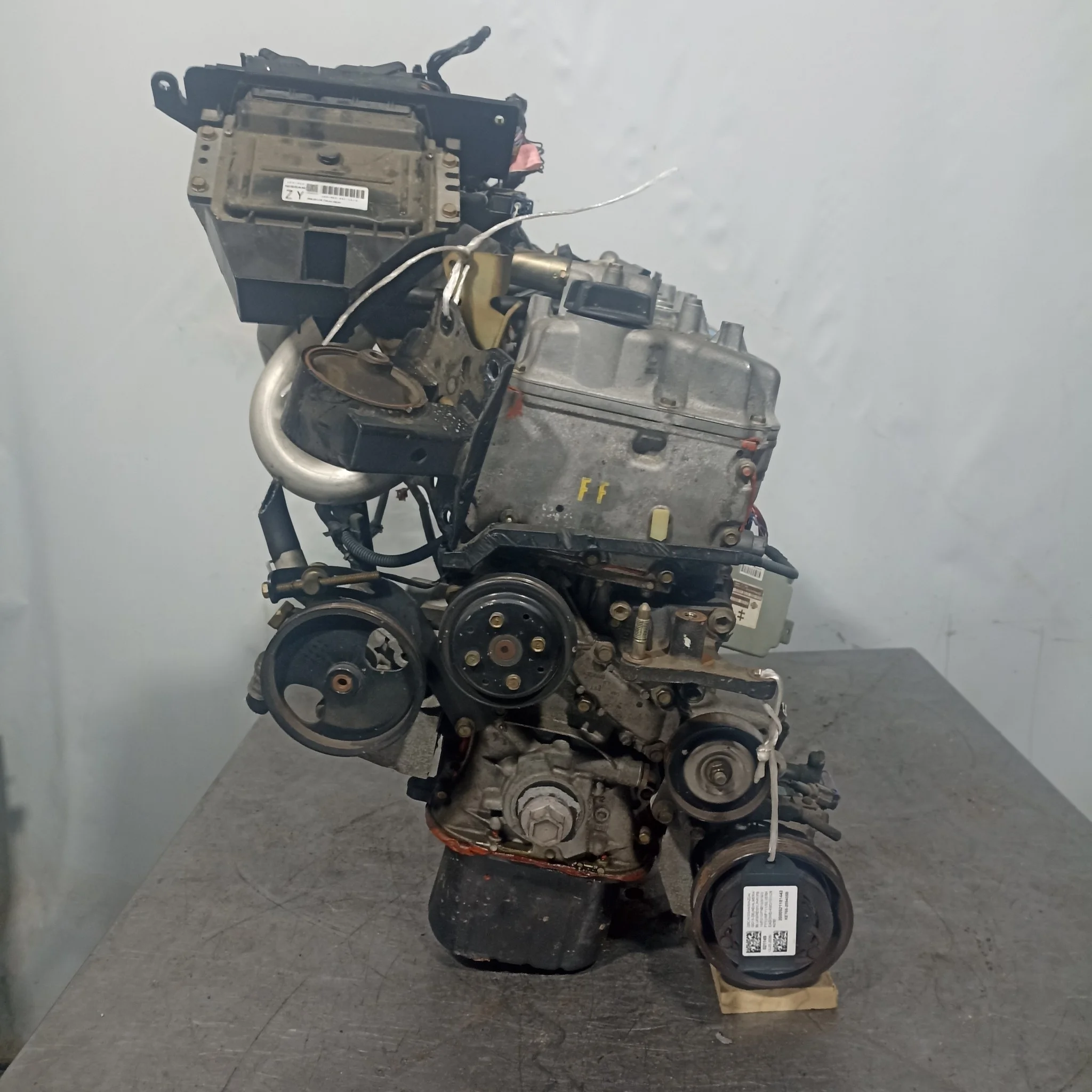 ДВИГАТЕЛЬ QG15-DE NISSAN MAZDA 101028N250 KE766-259405B