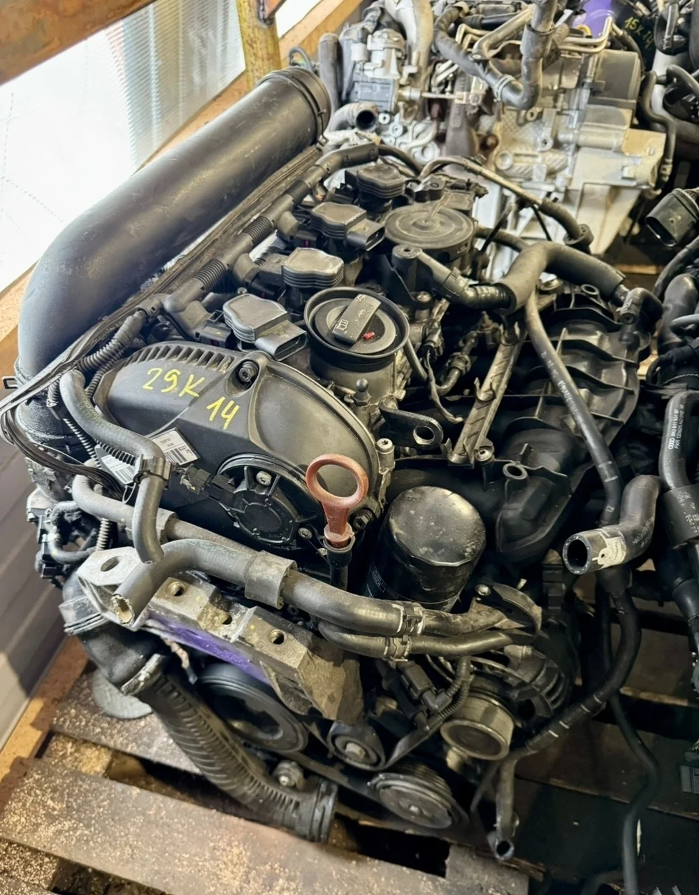 Двигатель с навесным 1.8 tfsi cdab (из японии) VW Passat 2012