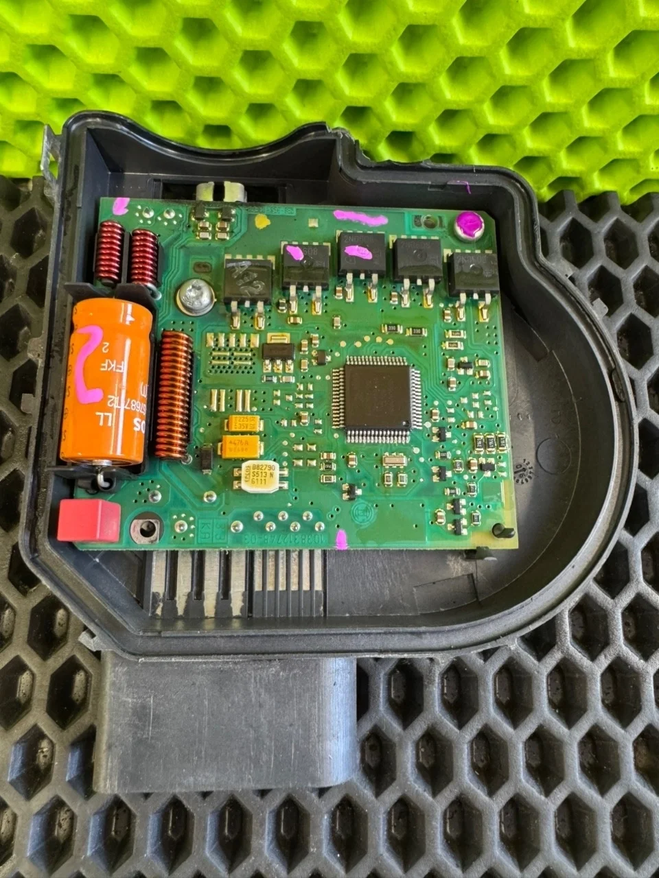 Плата моторчика стеклоочистителя Volkswagen touareg 2005