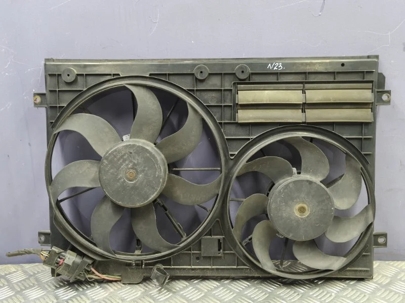 Вентилятор радиатора volkswagen Passat 2007 1K0121205AD B6 AXZ