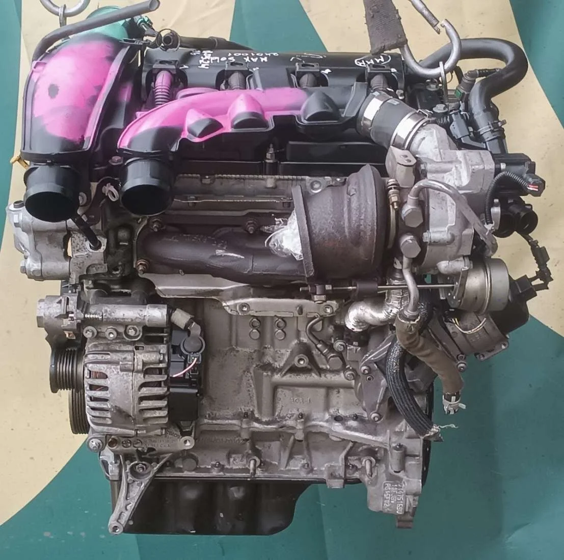 Двигатель Citroen C4 2012 Бензин TI МКПП 5F02, EP6DT, EP6CDT, 5FV, PSA5F02, PSA5FV, 5FV, EP6DT, 5F06, 10FJAZ