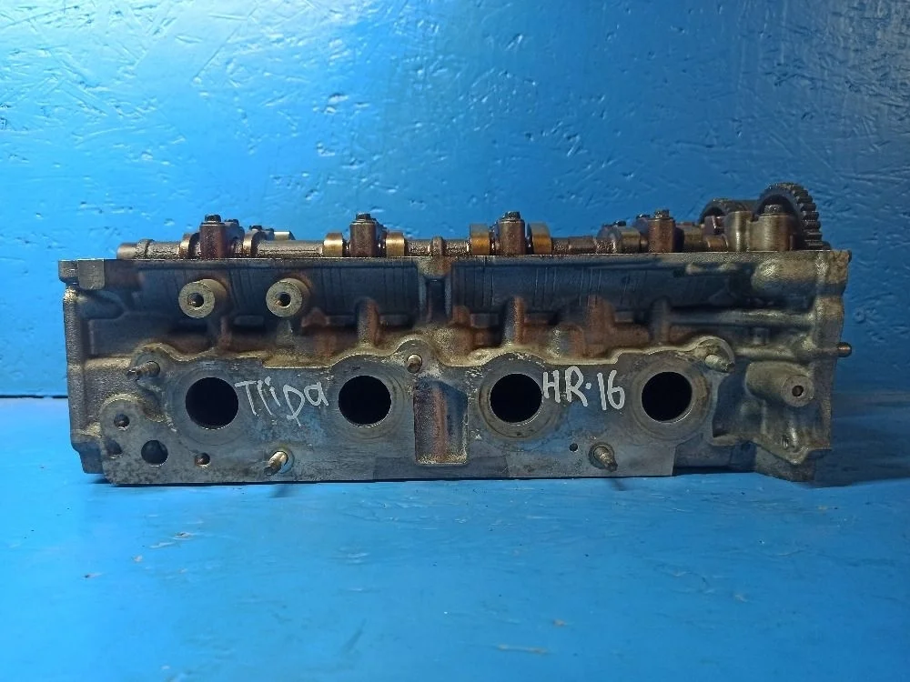 Головка блока цилиндров (ГБЦ) Nissan Tiida C11 (2004—2012) 3N1FCAC11UK397097 11040EE000   HR16DE