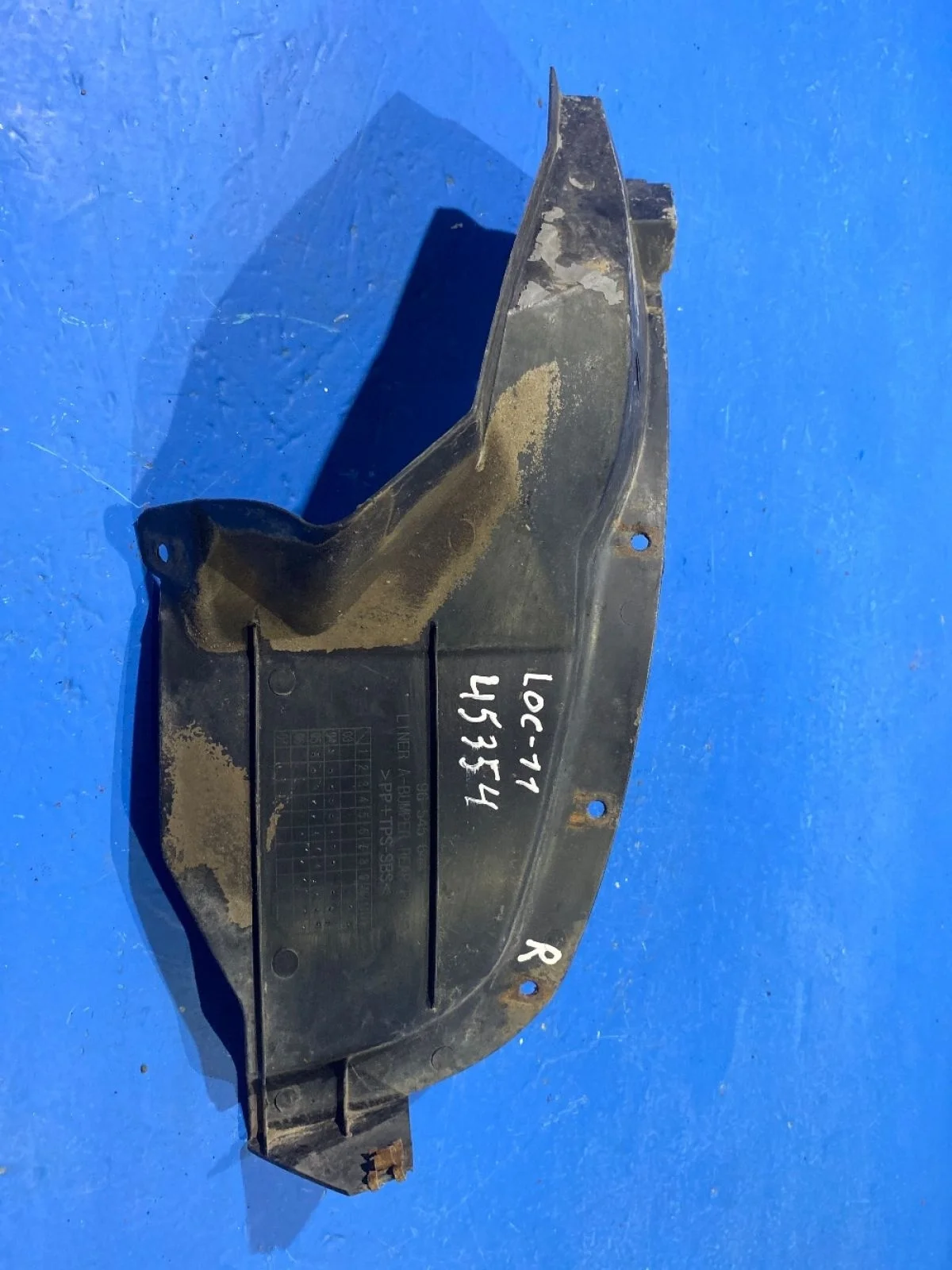 Подкрылок (локер) задний правый Chevrolet Lacetti I (2004—2013)  96545644 Право Зад F16D3