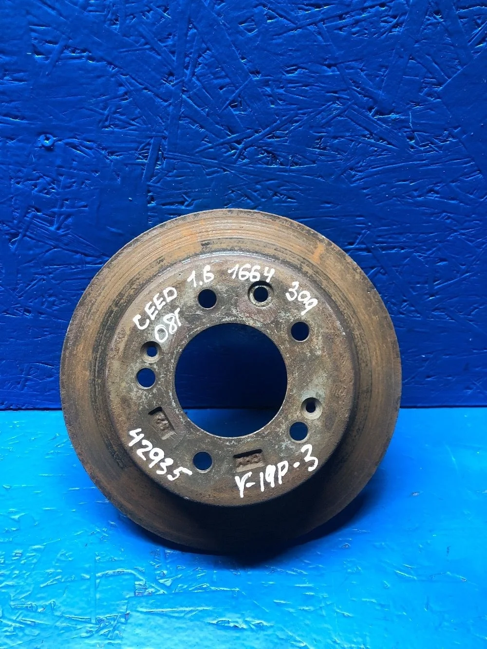 Диск тормозной задний Kia Ceed ED (2006—2010)