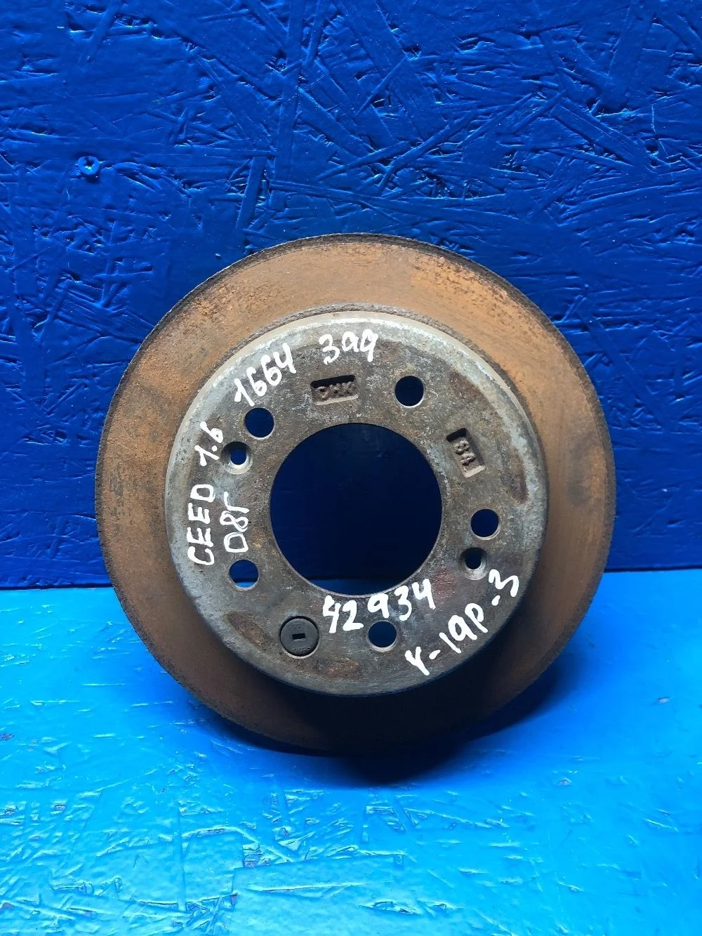 Диск тормозной задний Kia Ceed ED (2006—2010)