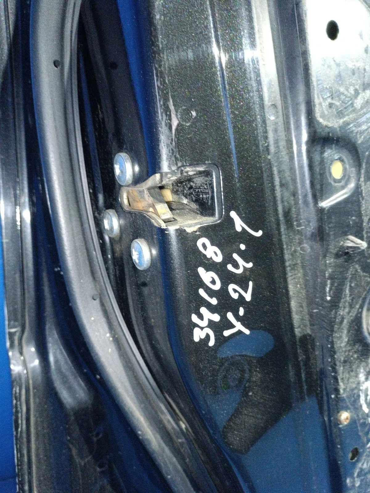 Замок двери передней левой Chevrolet Aveo I (2003—2008) XUUSF48TJ70000388 96272640 Лево Перед B12S1