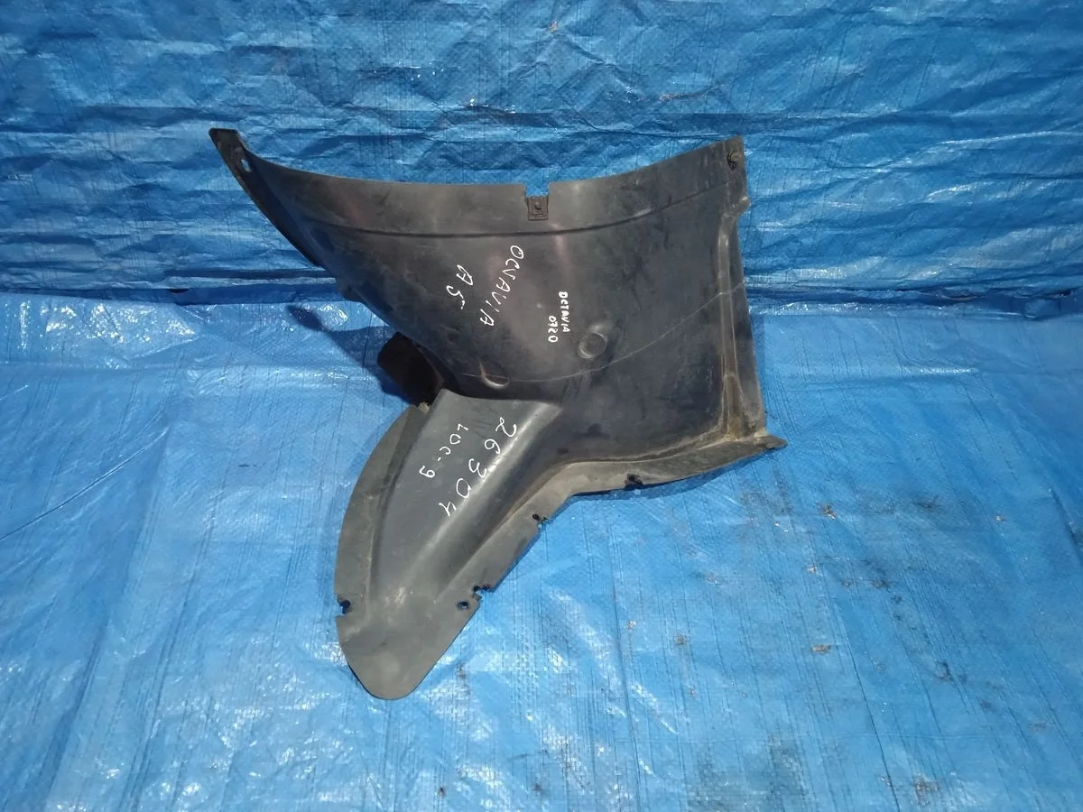 Подкрылок (локер) передний правый Skoda Octavia II (2004—2009) 1Z 1Z3 1Z0809954 Право Перед