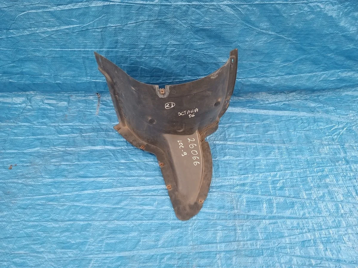 Подкрылок (локер) передний левый Skoda Octavia II (2004—2009) 1Z 1Z3 1Z0809953 Лево Перед