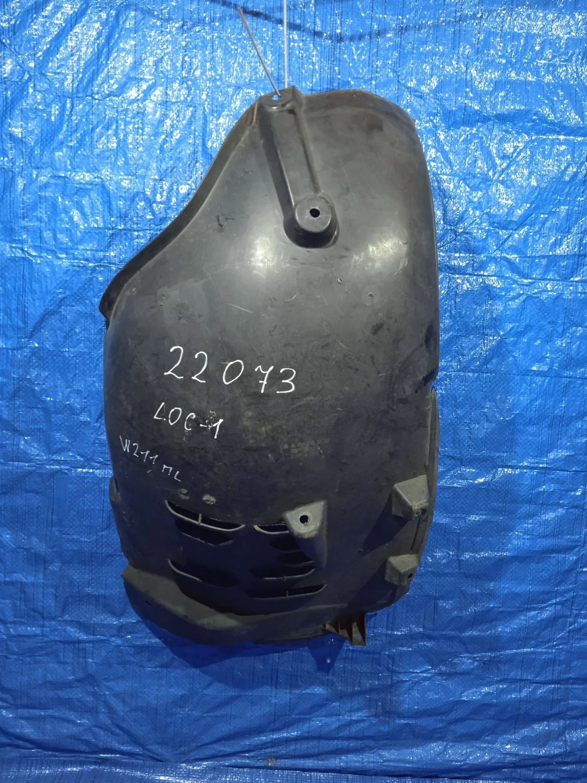 Подкрылок (локер) передний левый Mercedes-Benz E-класс W211/S211 (2002—2006) W211 A2116980130 Лево Перед M112 OM646 M271 OM647