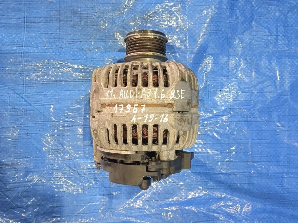 Генератор Audi A4 B7 (2004—2009) 3C2 3C5 06F903023F   AXX; AVF; AWX BKE BPW BRD  BLB BRE BNA BRF  BPY; BWA; CAWB; CBFA; CCZA BMMBGU; BSE; BSF; CCSA; CMXA AXX; BPY; BWA; CAWB; CBFA; CCZA BDB; BMJ; BUB AXW; BLR; BLX; BLY; BMB; BVY; BVZ BKD; CBAB; CBEA; CFFB; CLJA