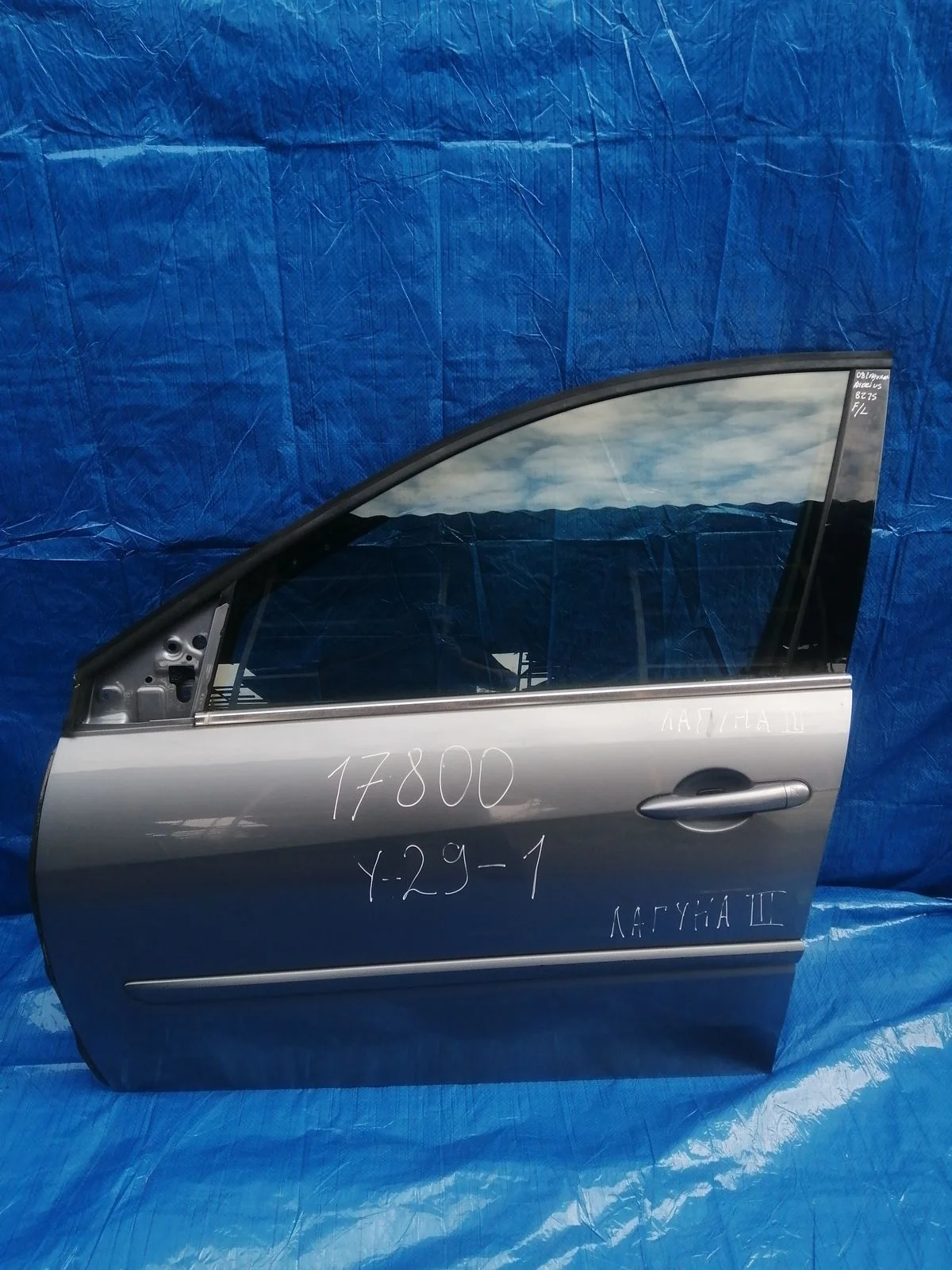 Дверь передняя левая Renault Laguna III (2007—2012) VF1BT1A0638888275 801010025R Лево Перед K9K780