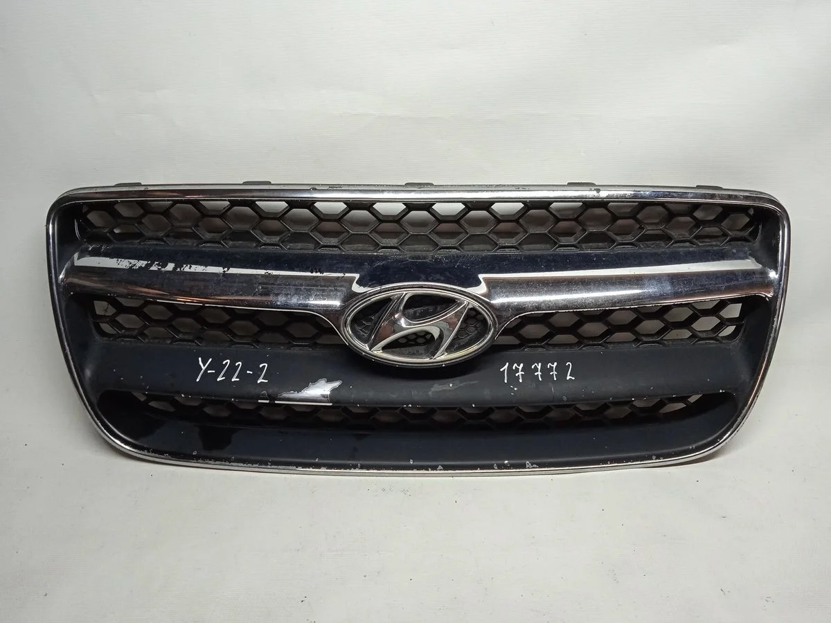 Решетка радиатора Hyundai Santa Fe II (2005—2010) KMHSH81WR6U040961 865612B010   D4EB