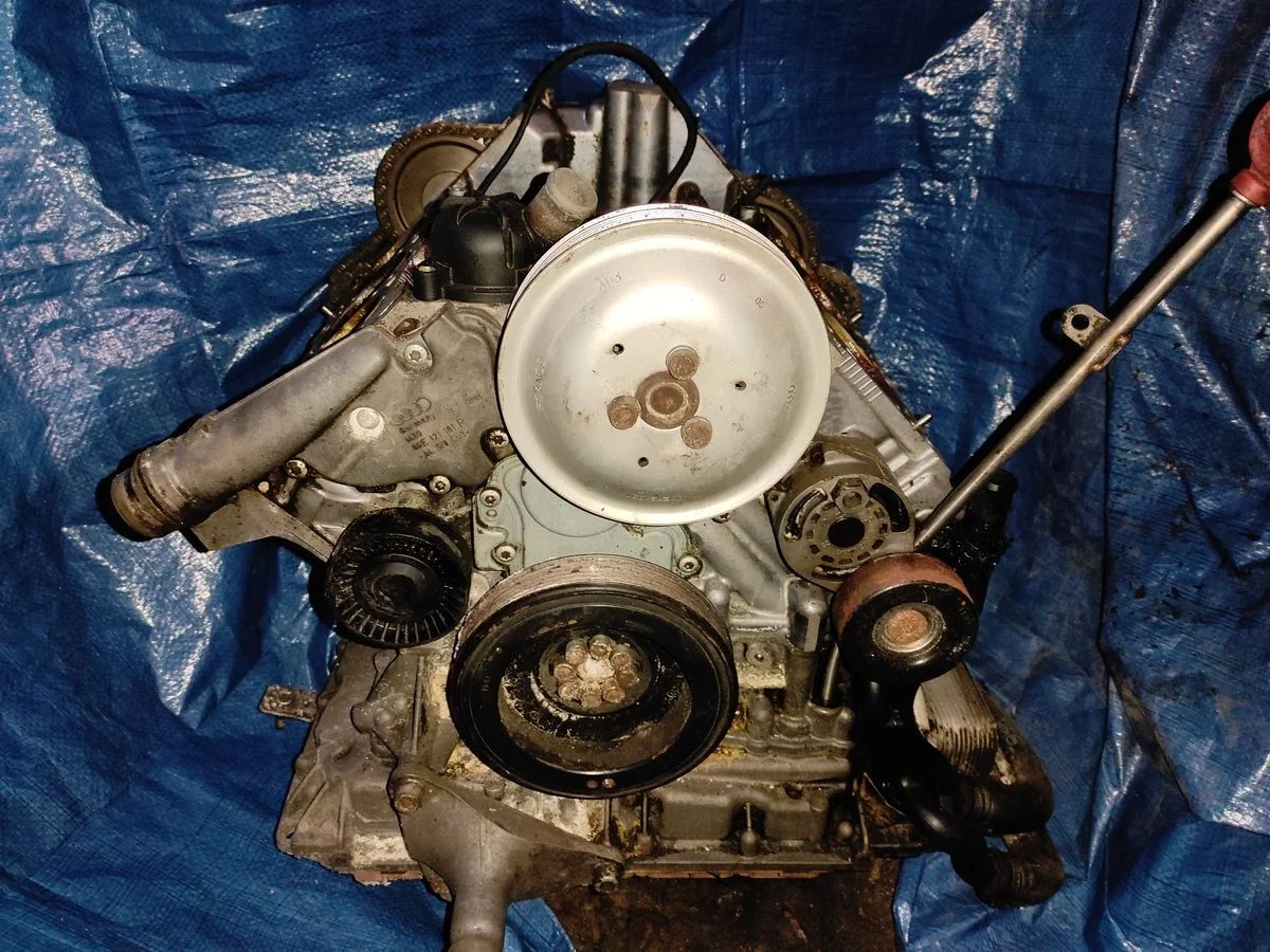 Блок цилиндров (низ двигателя) Audi A6 Allroad Quattro C6 (2006—2008) 4F5 AUK   039073