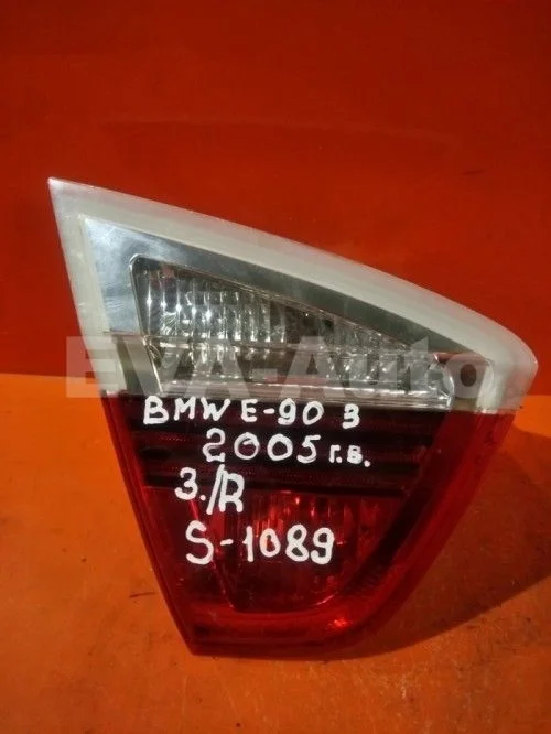 Фонарь задний внутренний левый BMW 3 серия E90/E91/E92/E93 (2005—2010) E90 63217160063 Лево Зад