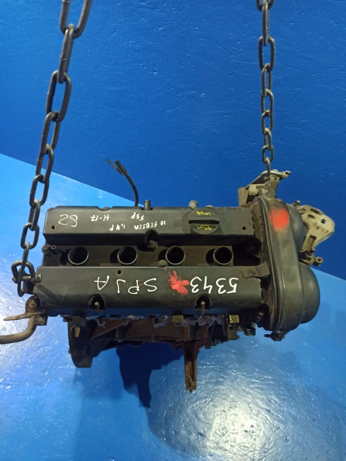 Двигатель Ford Fiesta Mk6 (2008—2013) 6 MK VII CB1 SPJA   SPJA