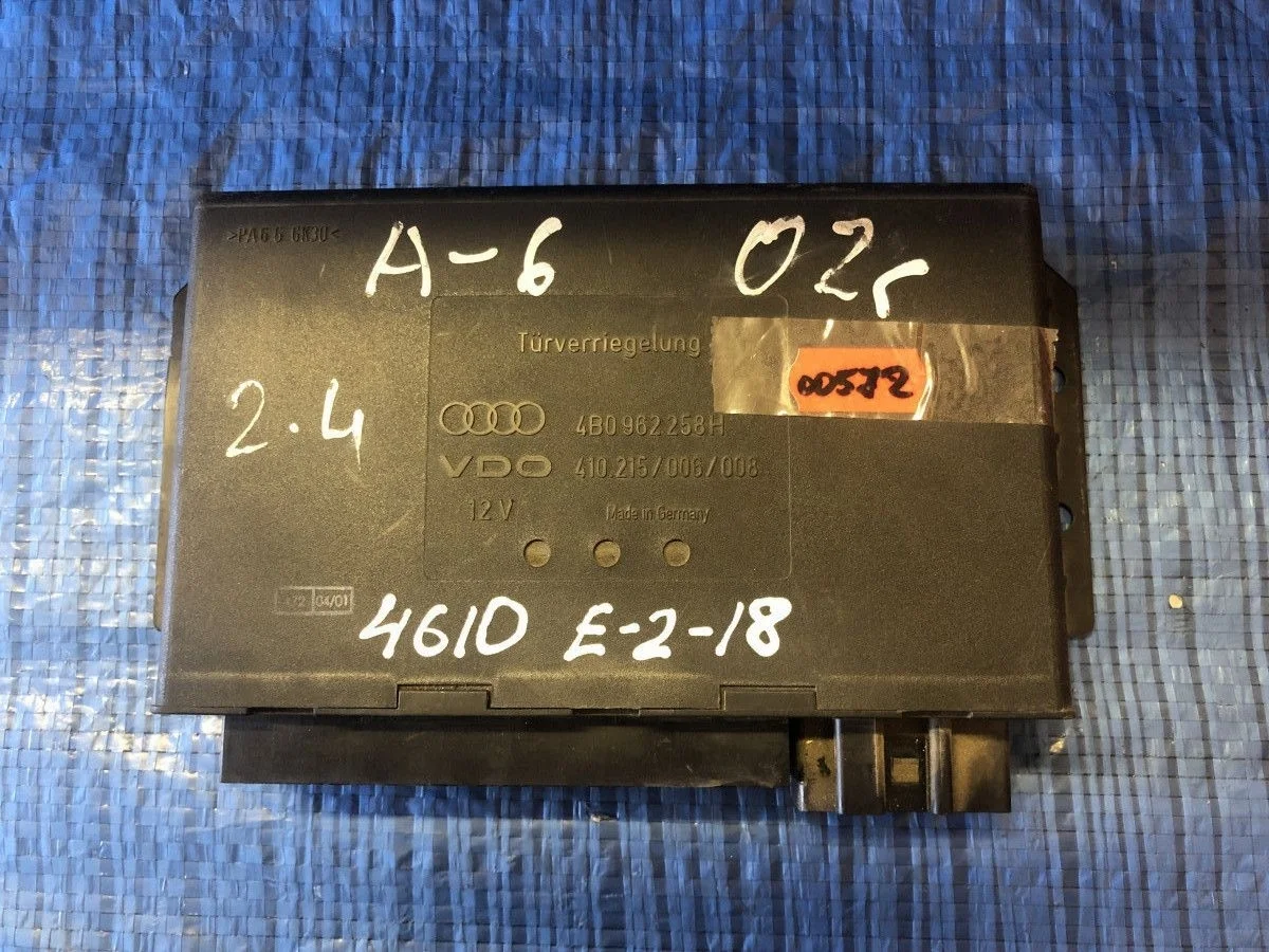 Блок комфорта Audi A6 C5 рестайлинг (2001—2004) 4B2 4B4 C5 4B0962258H