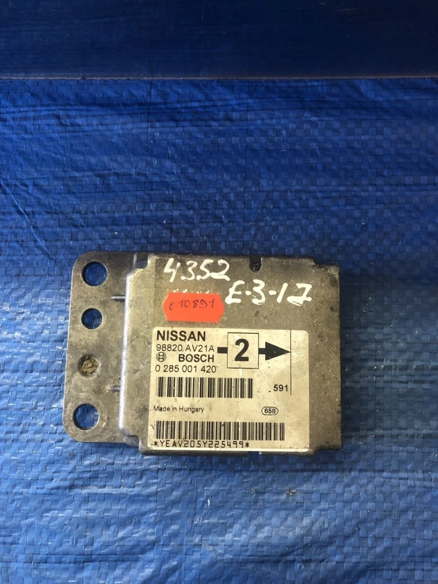 Блок управления AIR BAG Nissan Primera P12 (2001—2008) P12 98820AV21A