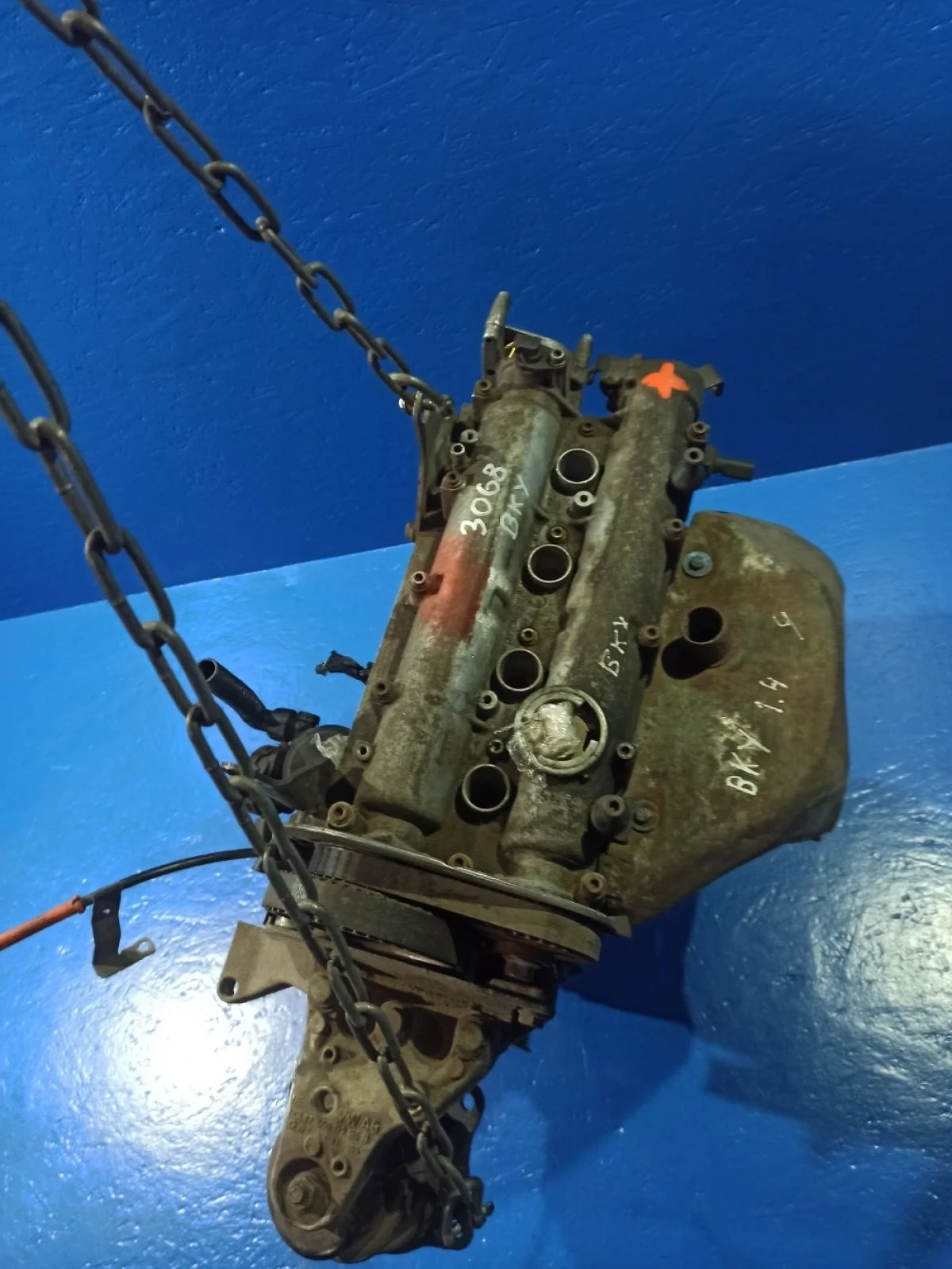 Двигатель Volkswagen Polo IV (2001—2005) 9N3 MK4 BKY   BKY BBY AUA