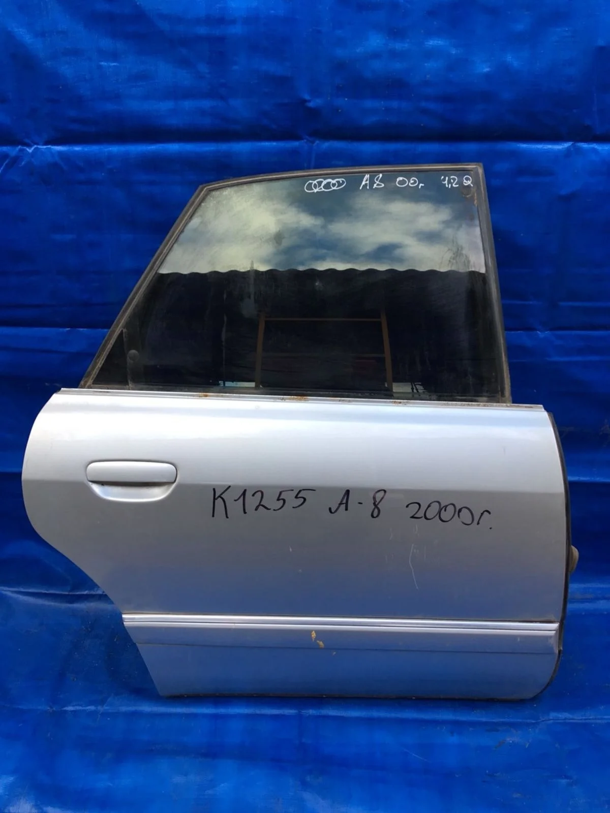 Дверь задняя правая Audi A8 D2 рестайлинг (1999—2002) 4D2 4D8 D2 4D0833052A Право Зад