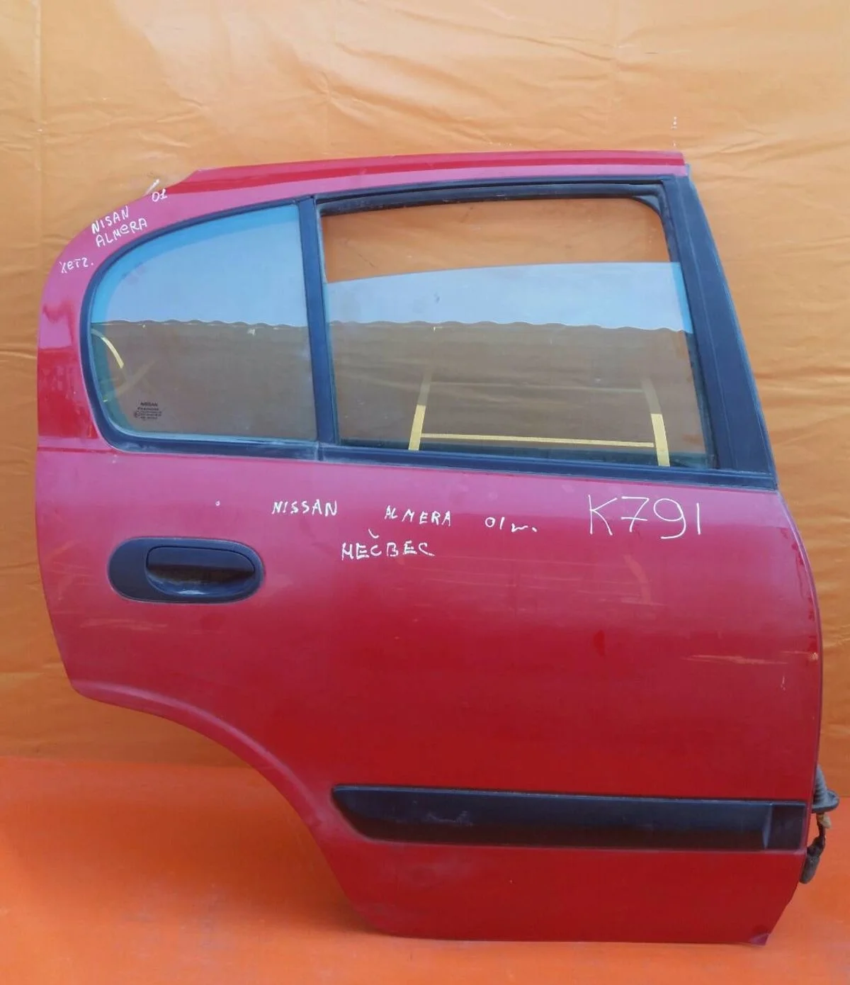 Дверь задняя правая Nissan Almera N16 (2000—2003) N16 2 поколение 821005M431 Право Зад