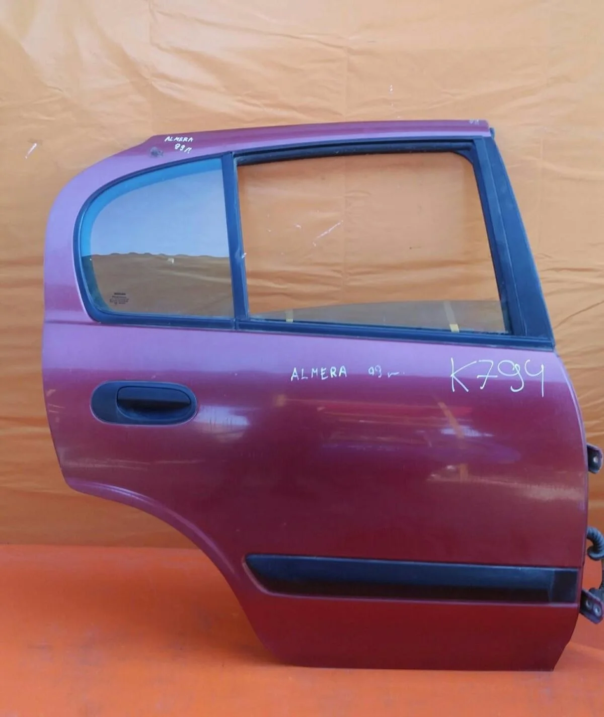 Дверь задняя правая Nissan Almera N16 (2000—2003) N16 2 поколение 821005M431 Право Зад