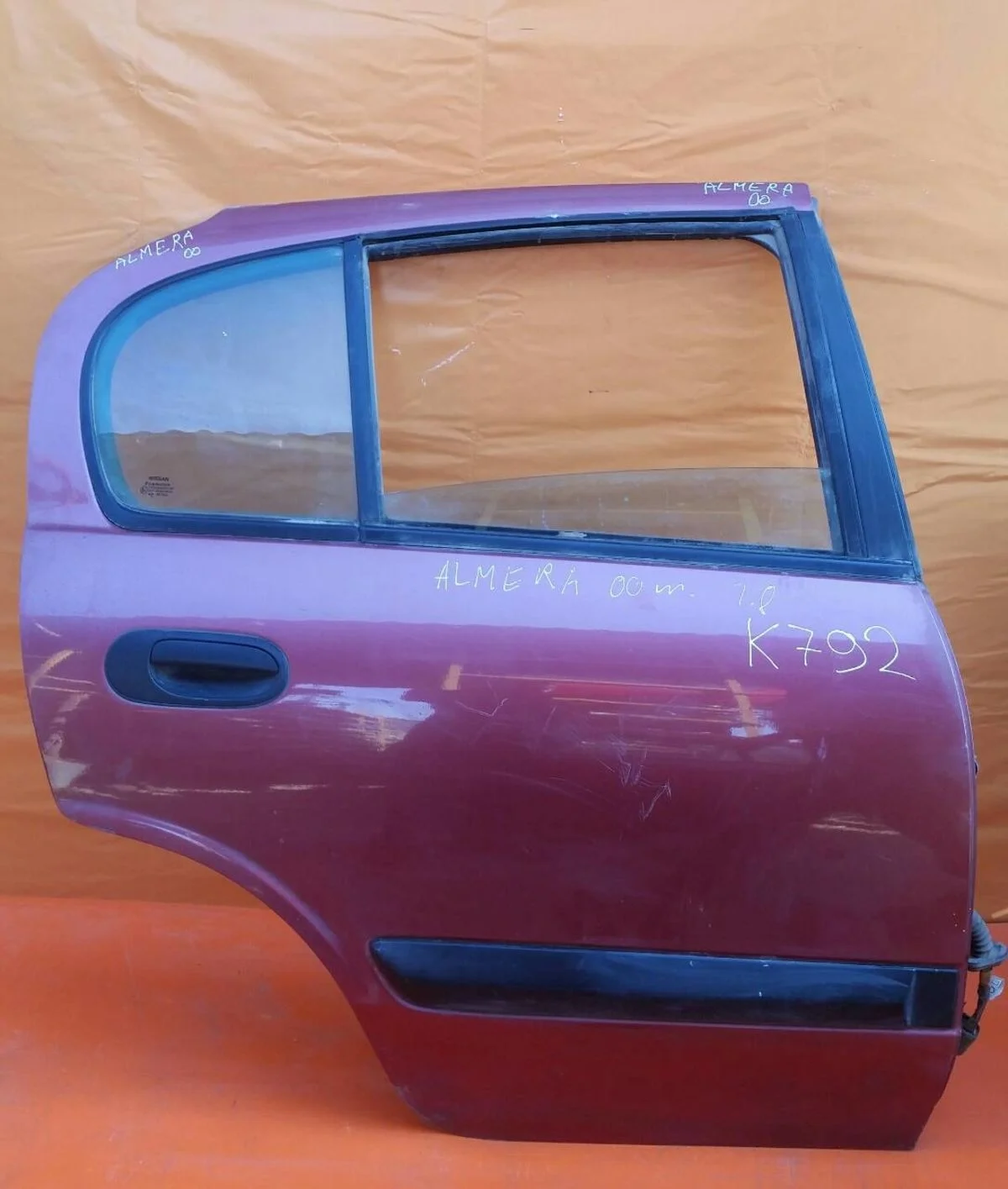 Дверь задняя правая Nissan Almera N16 (2000—2003) N16 2 поколение 821005M431 Право Зад