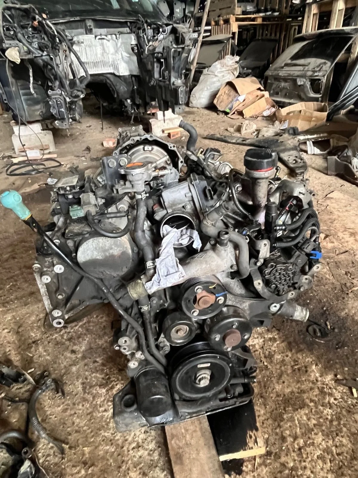 Двигатель 3.0 D V9X Infiniti QX70 fx30 S51 2016 г