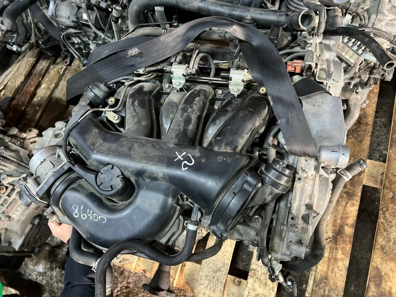 Двигатель Nissan Murano Teana 2008-2012 10102JP0A2 VQ35DE Z51/J32