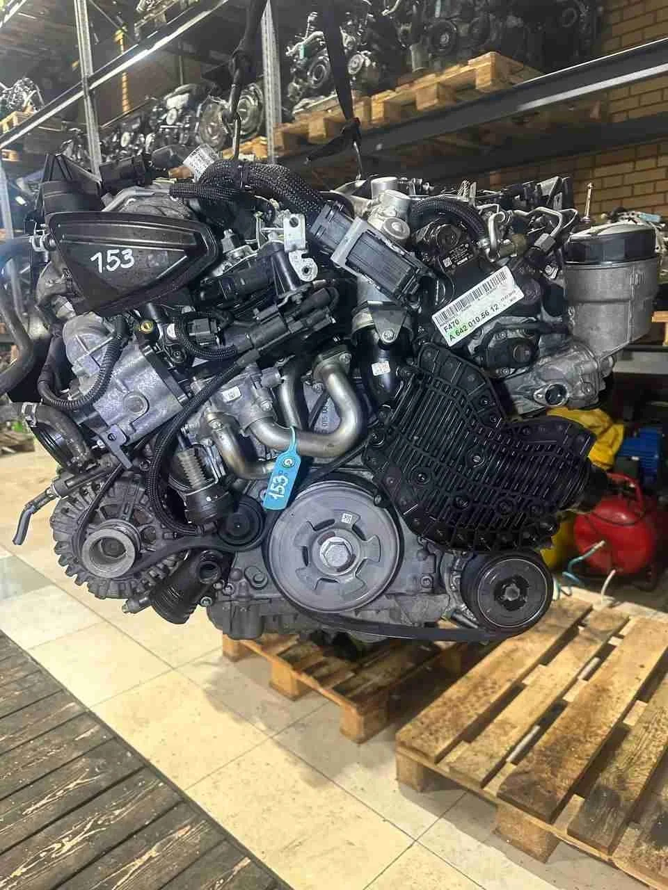 Двигатель Mercedes-Benz X166 (2012—2016)    A6420105612;   642826 642826