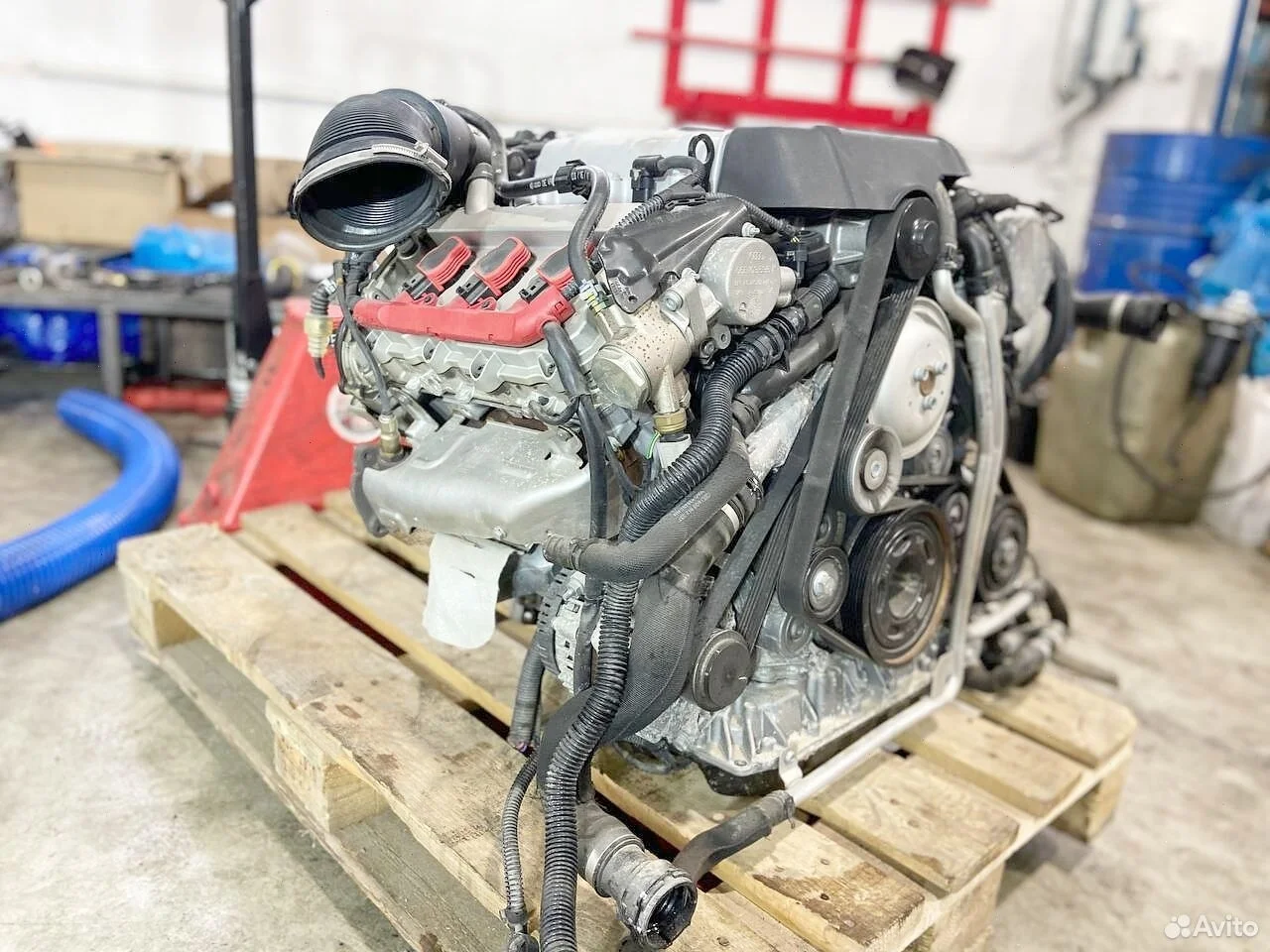 Контрактный двигатель cgw audi 3 л 300 лс в сборе