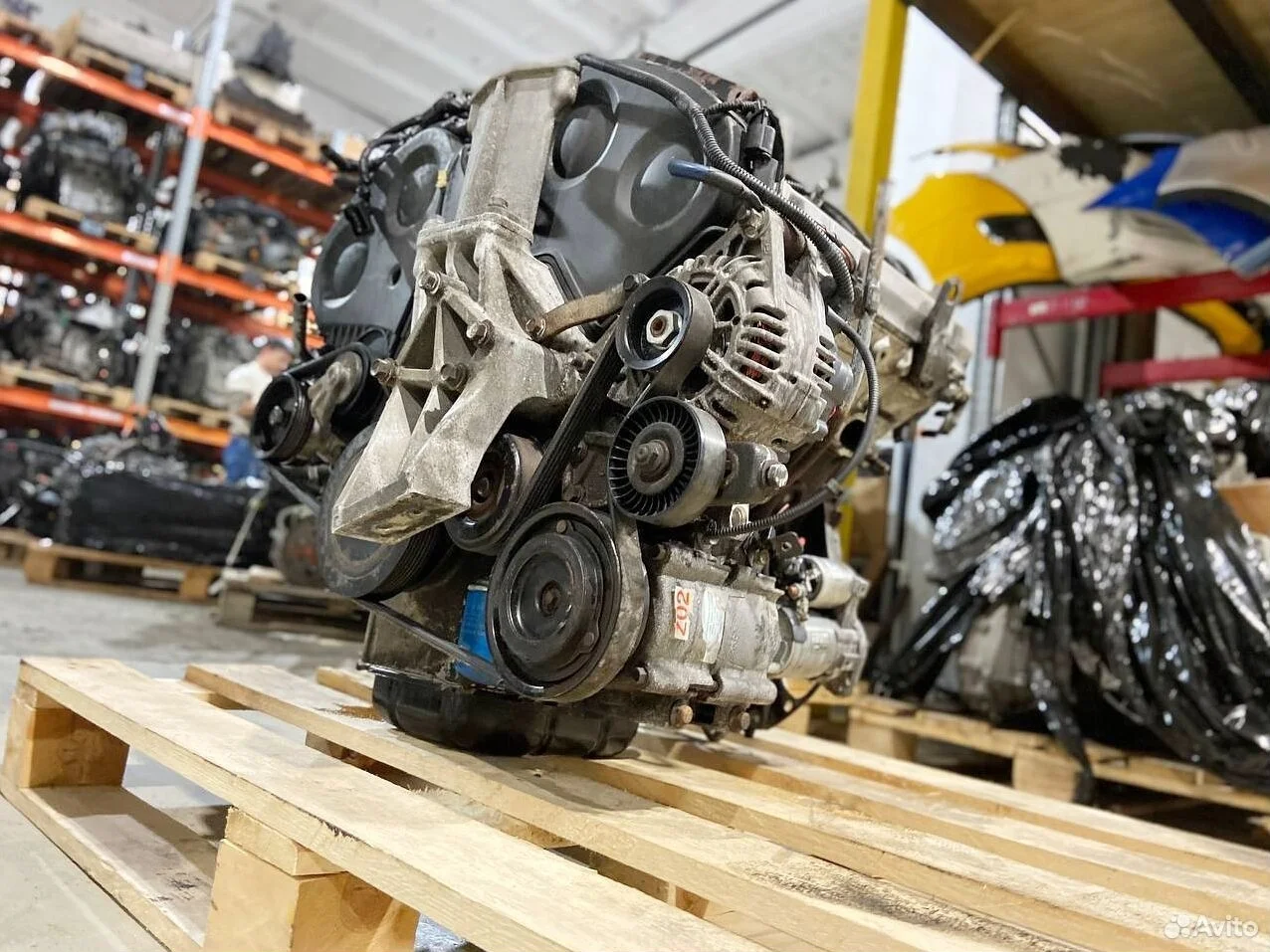 Двигатель g6cu в сборе kia sorento 3.5 л 220 л.с