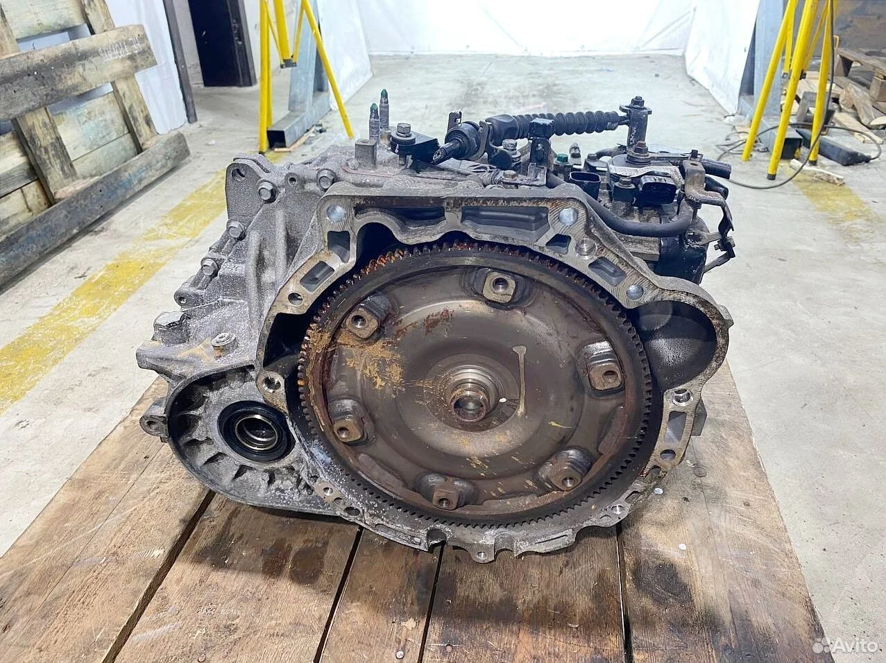 Акпп a6lf3 с d4hb 2wd для kia sorento б у