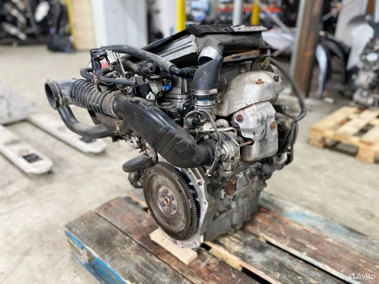 Двигатель l3-vdt mazda mpv в сборе