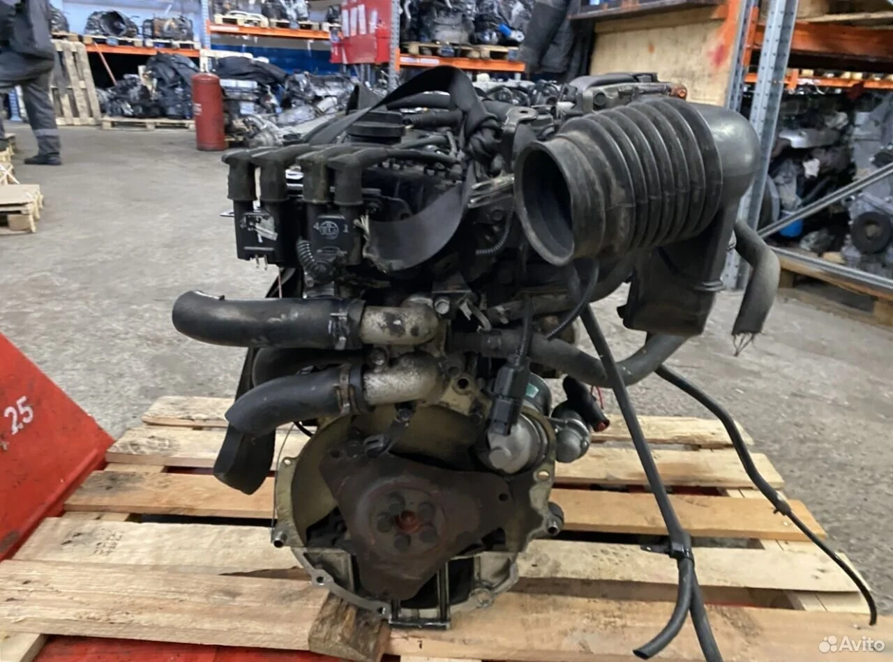 Двигатель g4ec для hyundai verna 1.5 л. 102 л/с в сборе без пробега по рф