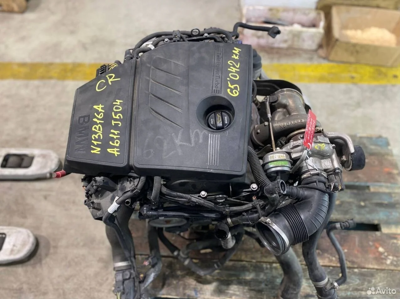 Двигатель n13b16a в сборе bmw 3-series