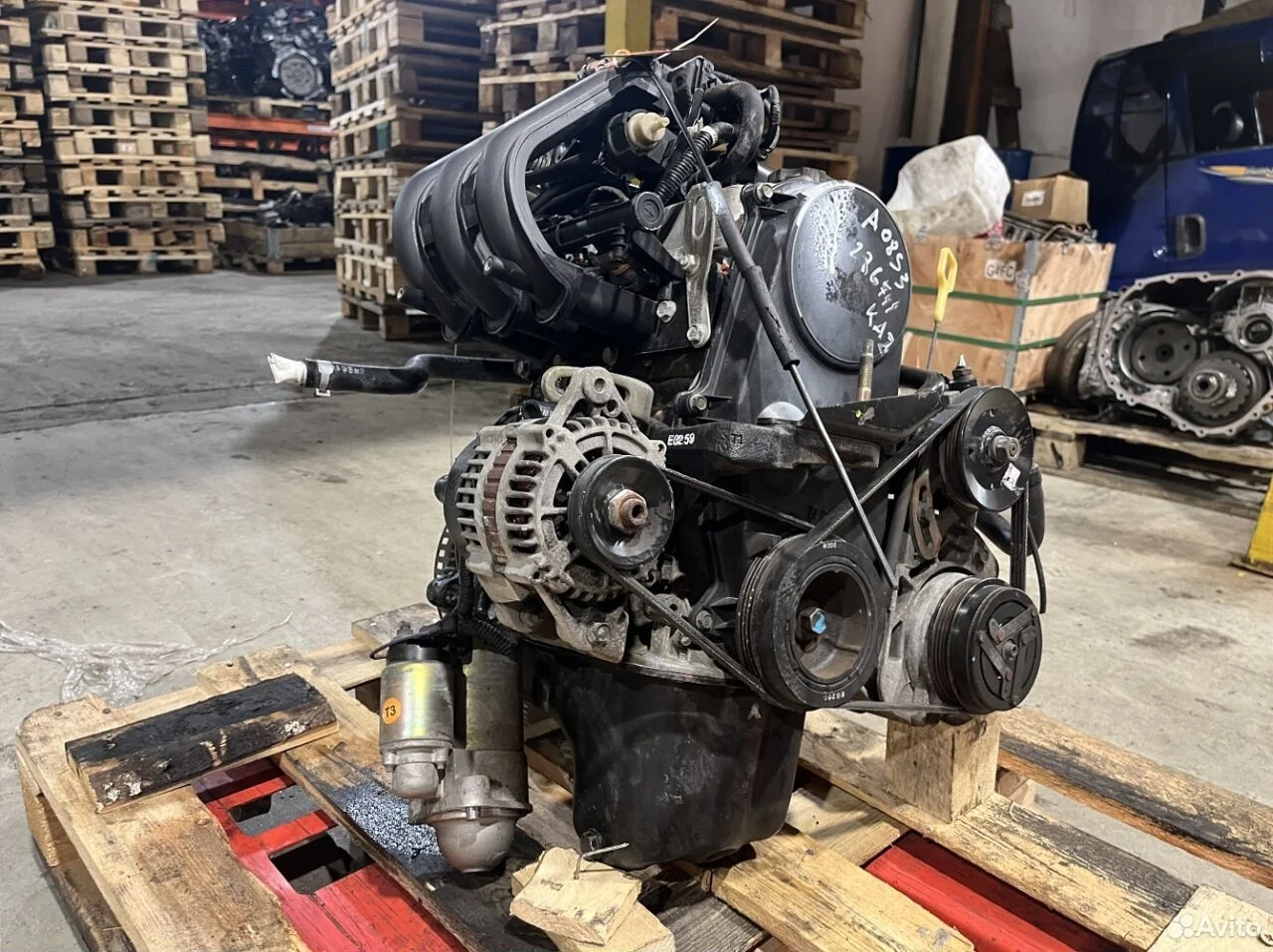 Двигатель a08s3 на chevrolet spark 0.8 л. 52 л.с мин.пробег