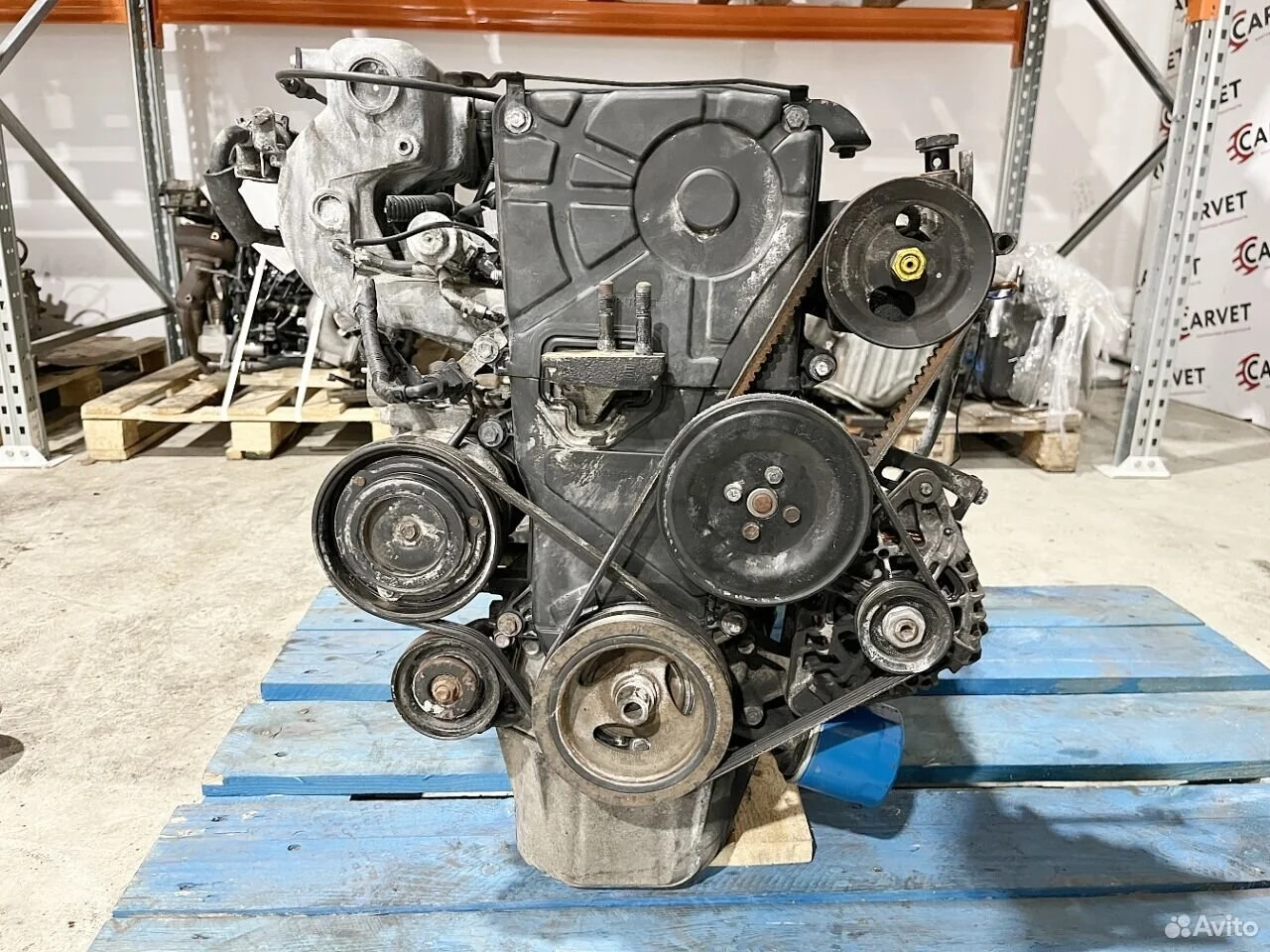 Двигатель g4ec на hyundai verna 1.5 л. 102 лс в сборе б у