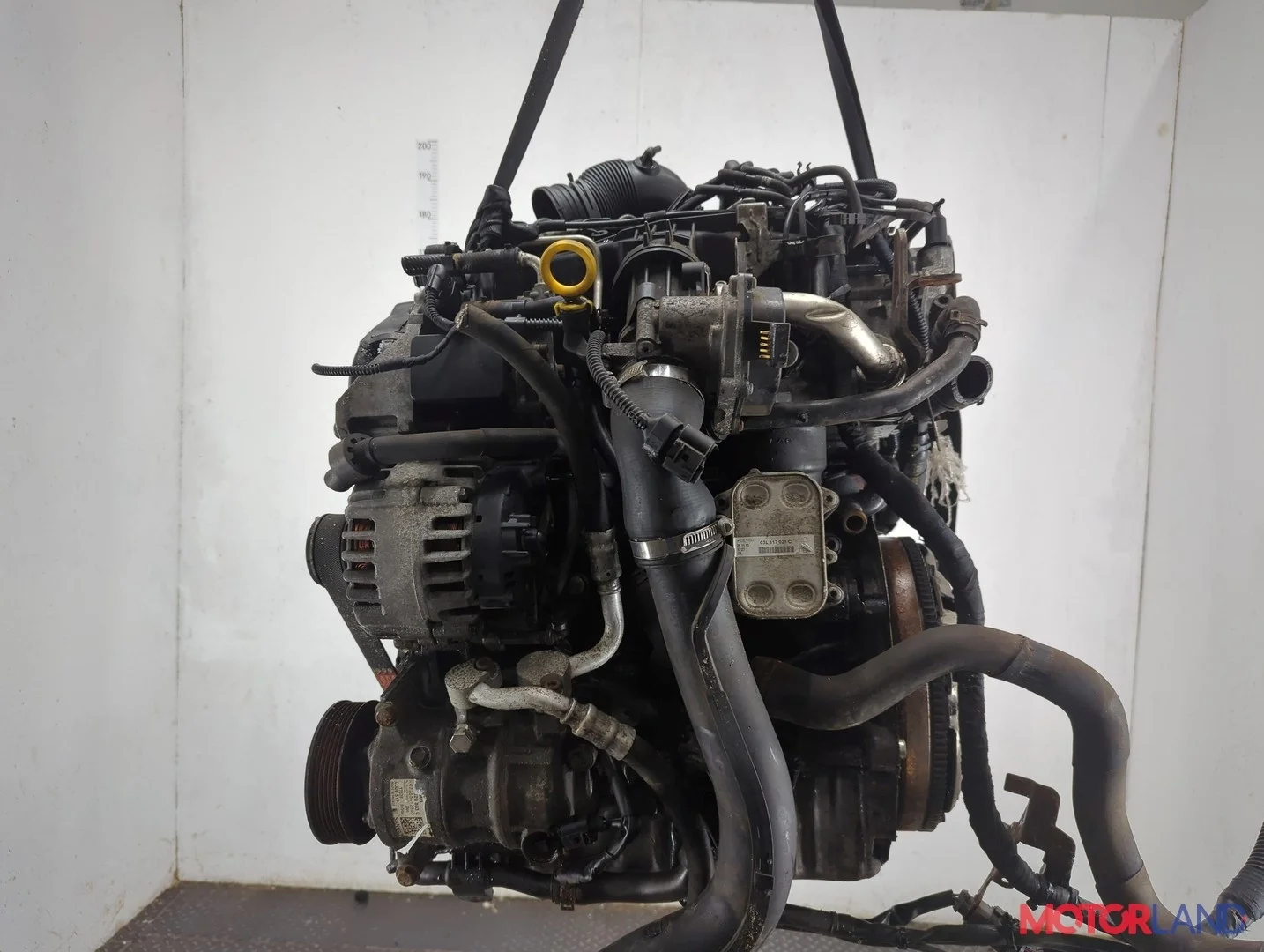 Двигатель (ДВС) Skoda Rapid 2012-2020 КПП 5-ст.мех.(МКПП) CAYC Дизель 1.6 л TDI