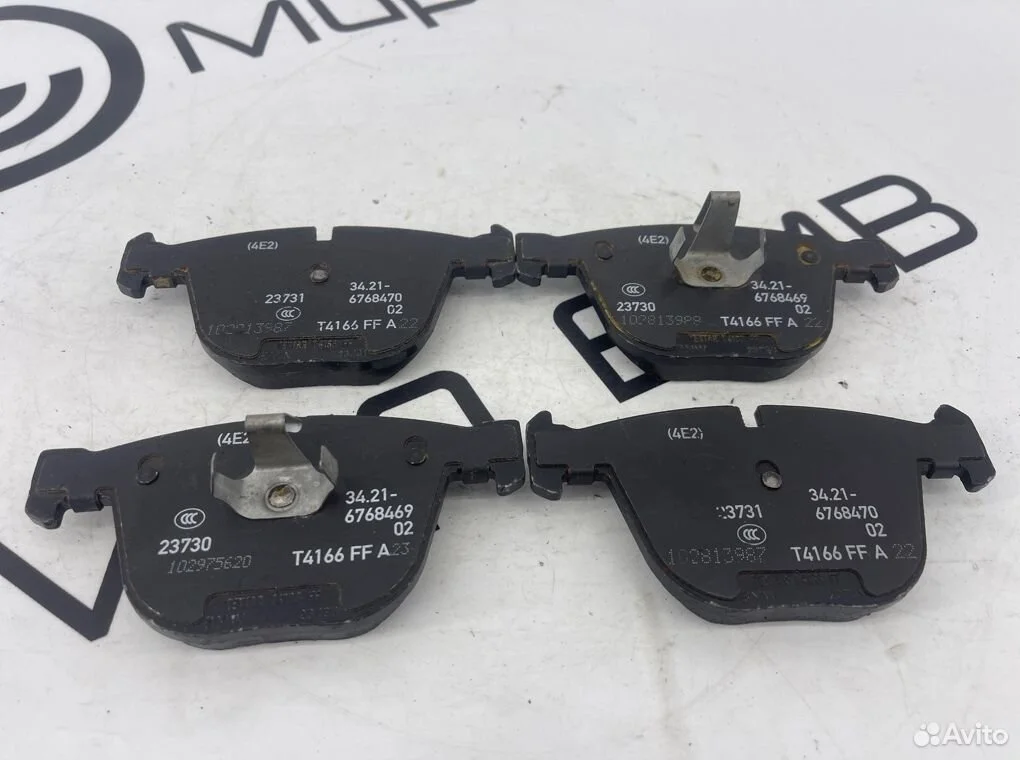 Колодки тормозные задние bmw x5 e70