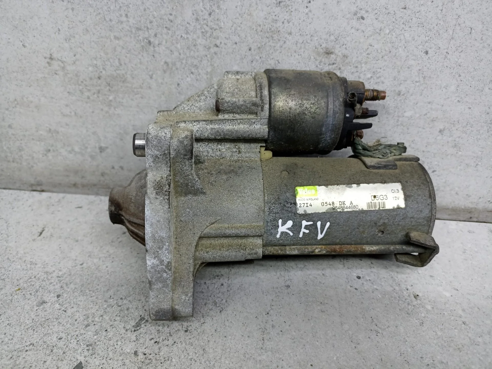 Стартер Citroen Berlingo M59 рест. 2007 9648644680