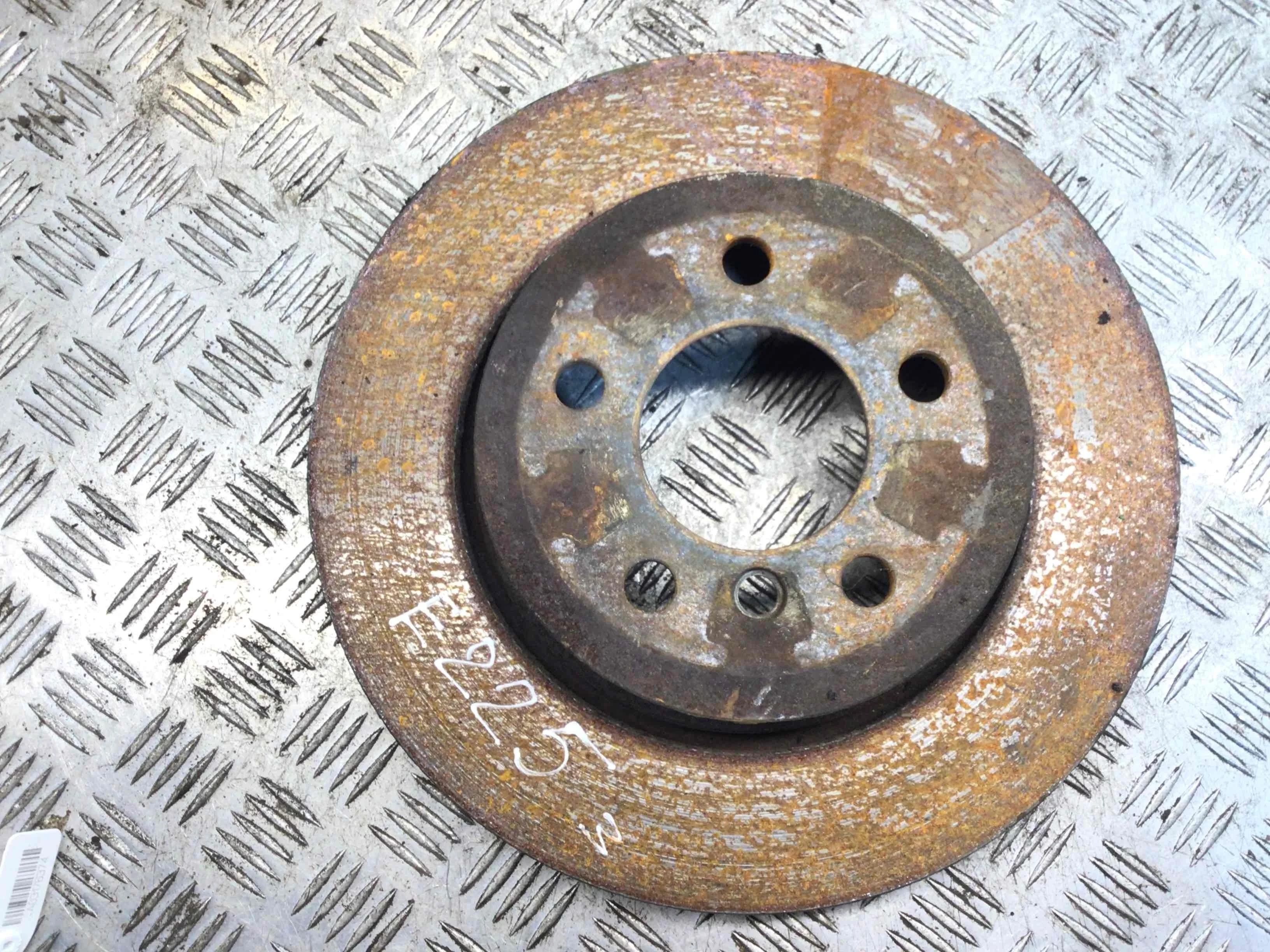 Диск тормозной задний BMW X3 E83 (2003-2006) бензин 2.5 i Автомат Кроссовер