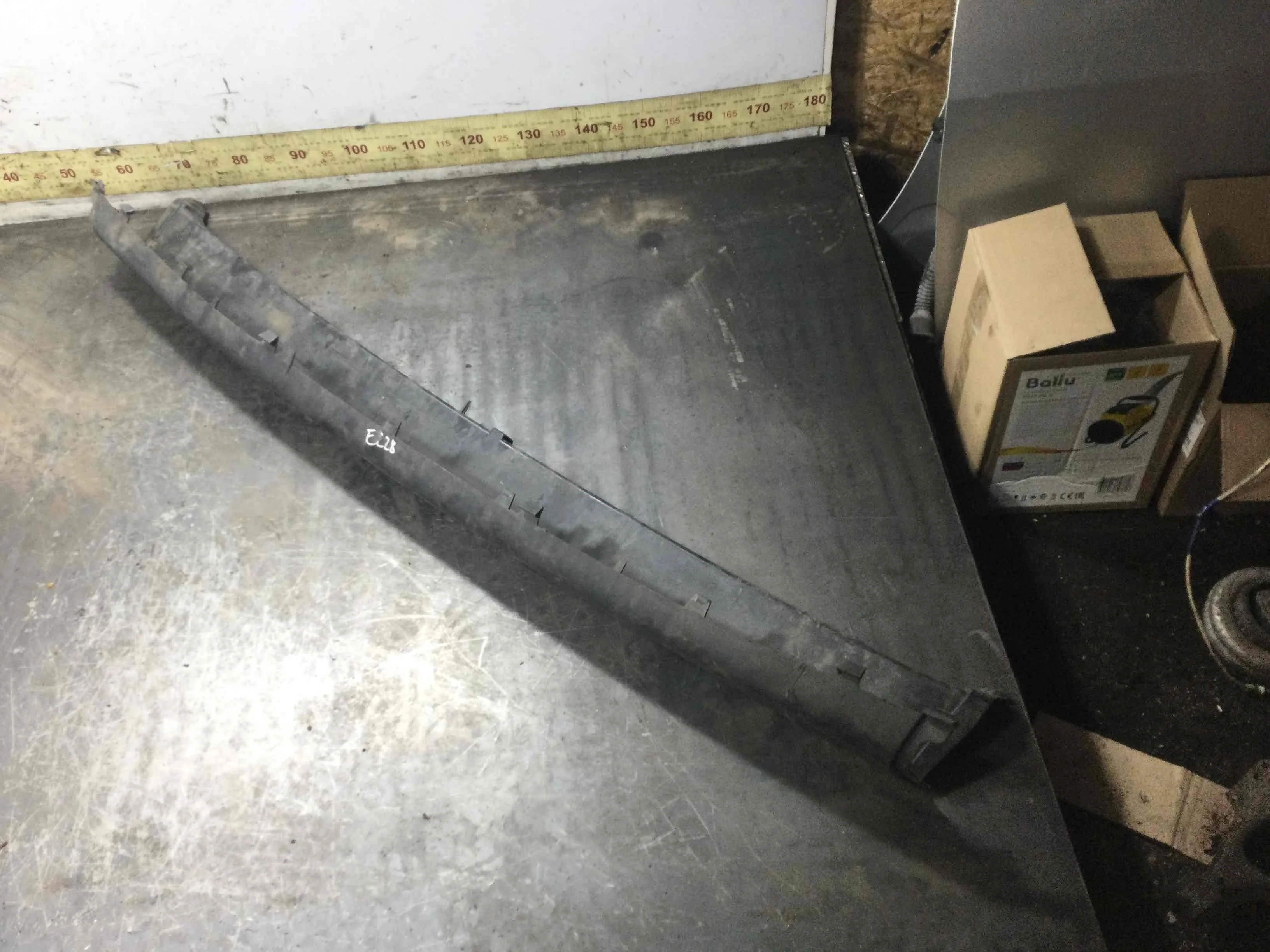 Бампер задний Renault Master 3 поколение [рестайлинг] (2014-2024) дизель 2.3 DCI Механика Микроавтобус